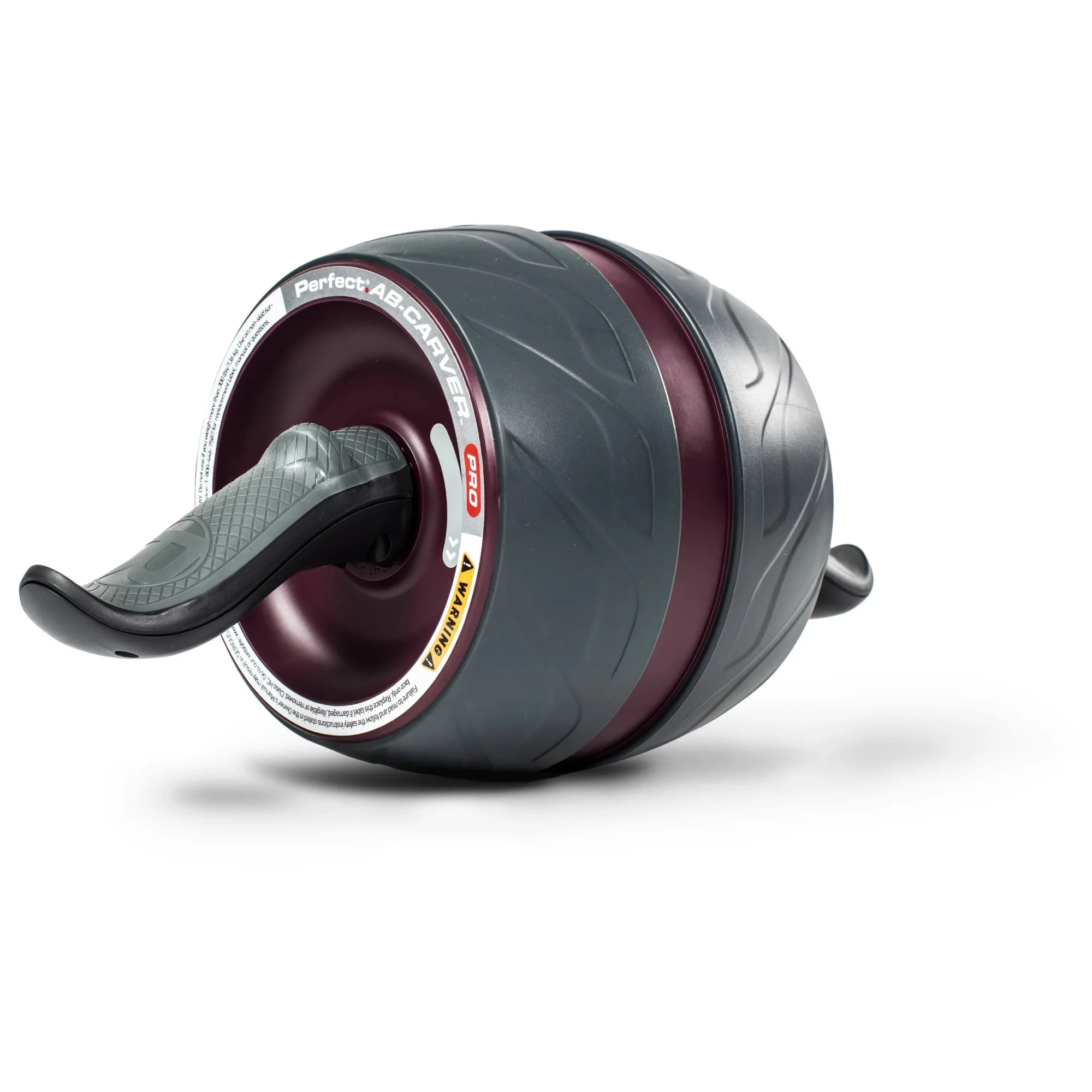 Roda de rolo Ab ultra-larga com resistência integrada para ajudar a maximizar treinos de núcleo