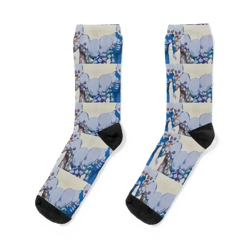 

Fantastic Planet 1973 Socks christmas gifts Soccer colored loose Boy Socks Women's