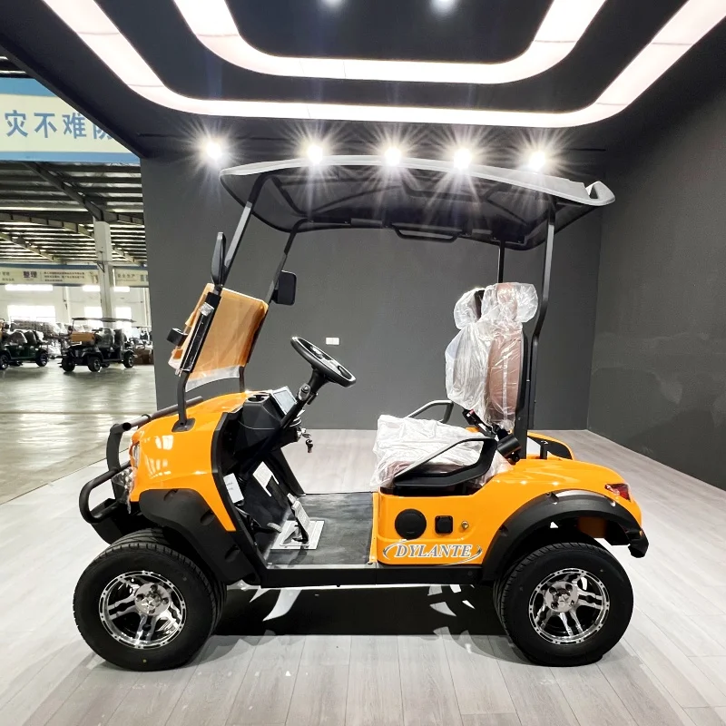 

48V/60V/72V Lithium Battery Solar 2 Seats Off-Road Electric Street Legal Mini Golf Cart