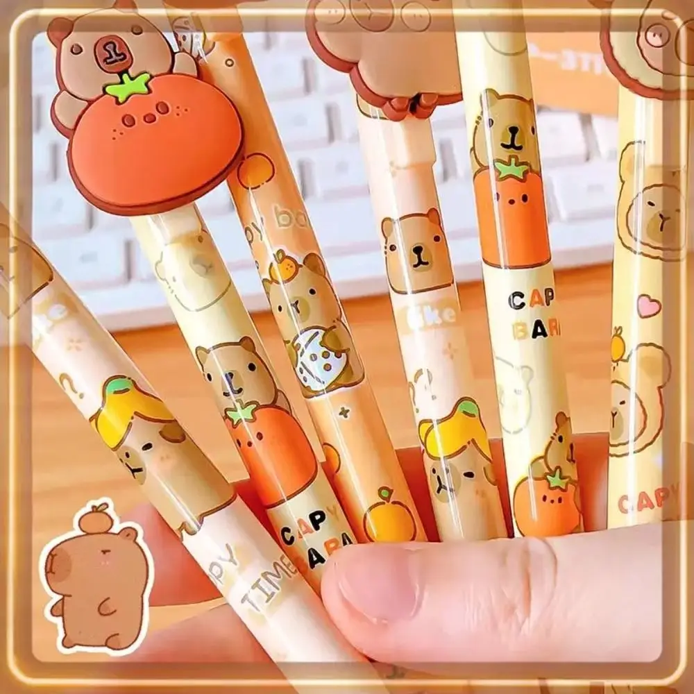 INS Kawaii капибара механический карандаш мультфильм эстетический 0,5 мм автоматический карандаш креативный милый ведущий карандаш для детей