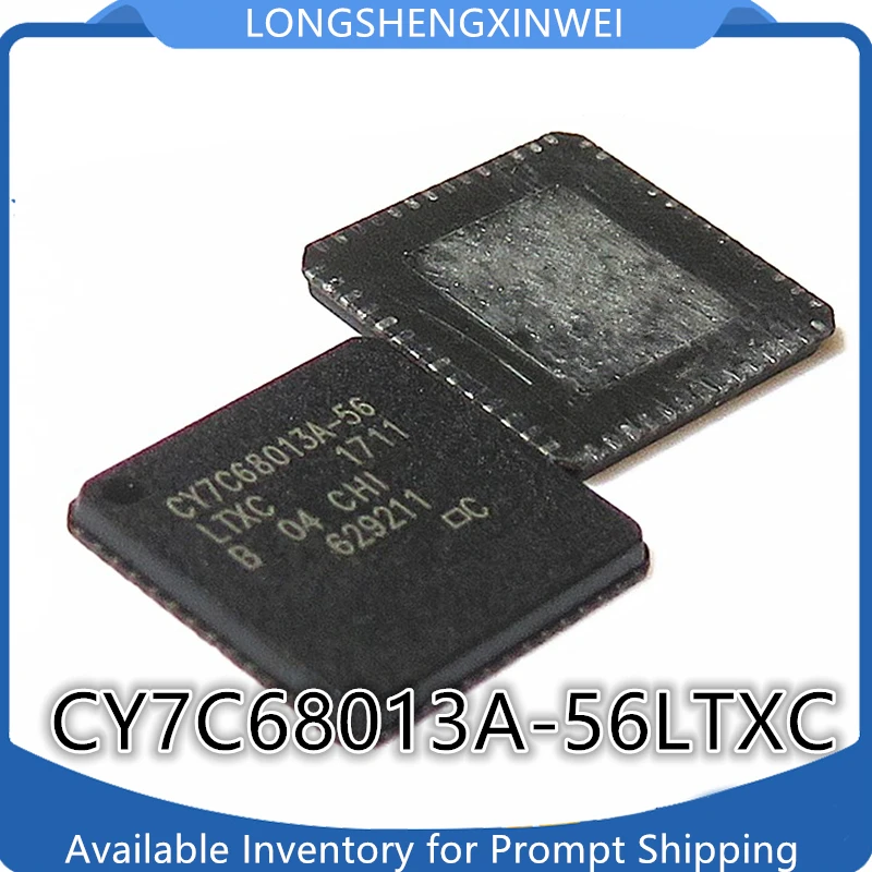 1PCS New CY7C68013A-56 CY7C68013A-56LTXC QFN56 USB Microcontroller IC Chip Original