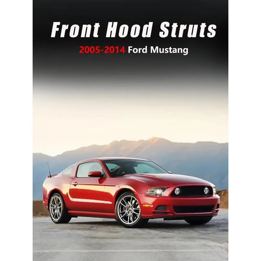 ชุดโช้คอัพแก๊สสำหรับรถฟอร์ดมัสแตง ปี 2005-2014, ตัวรองรับฝากระโปรงหน้า, ระบบช่วยยกด้วยสปริง