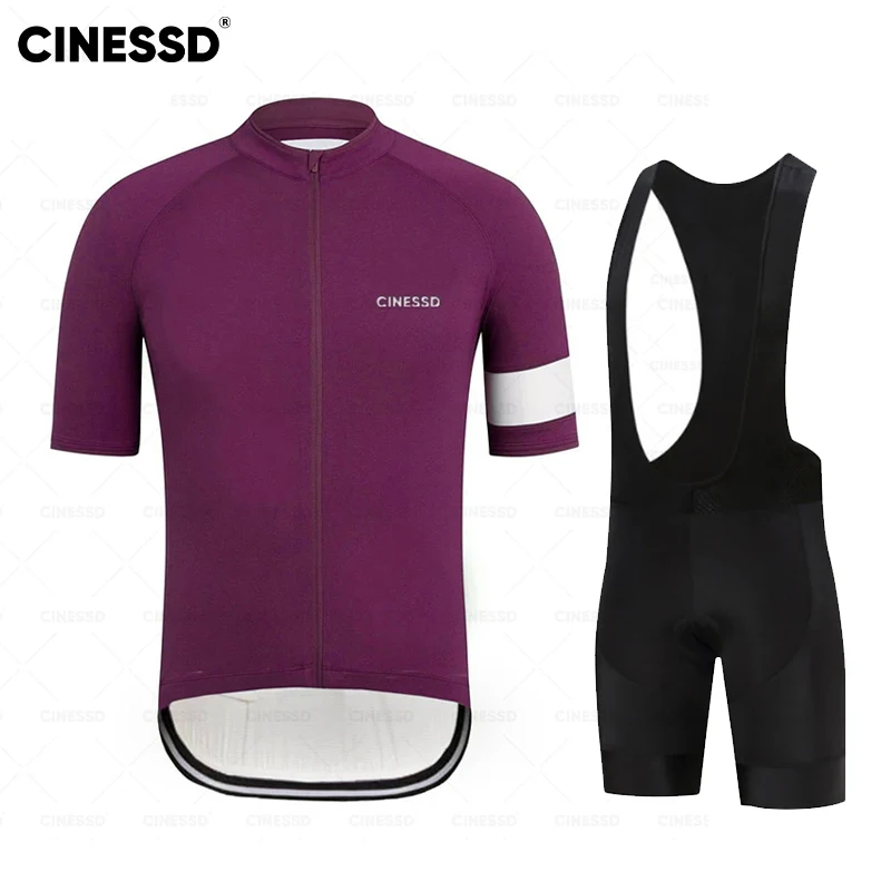 Newest Bike Uniform 2023 Summer Cycling Clothing Triathlon Bib Shorts Suit Ropa Ciclismo Hombre Men Short Sleeve Jersey Sets