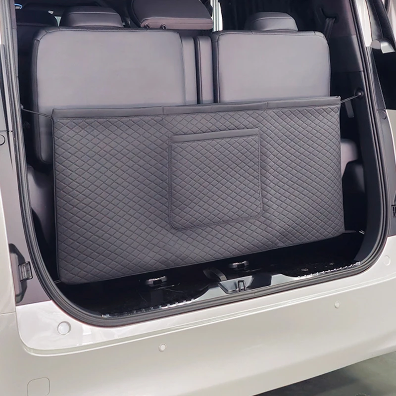 For Toyota Alphard Vellfire 30/40 Series Lexus LM500h/350/300 Trunk Storage Bag Storage Net Pocket Car Accessories Car Trunk Bag