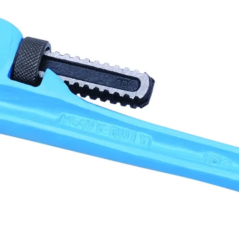 High Carbon Steel Pipe Wrench Multi-Size Hand Tool for Gas Pipe Fittings Indian Manufacturer Pipe Wrench