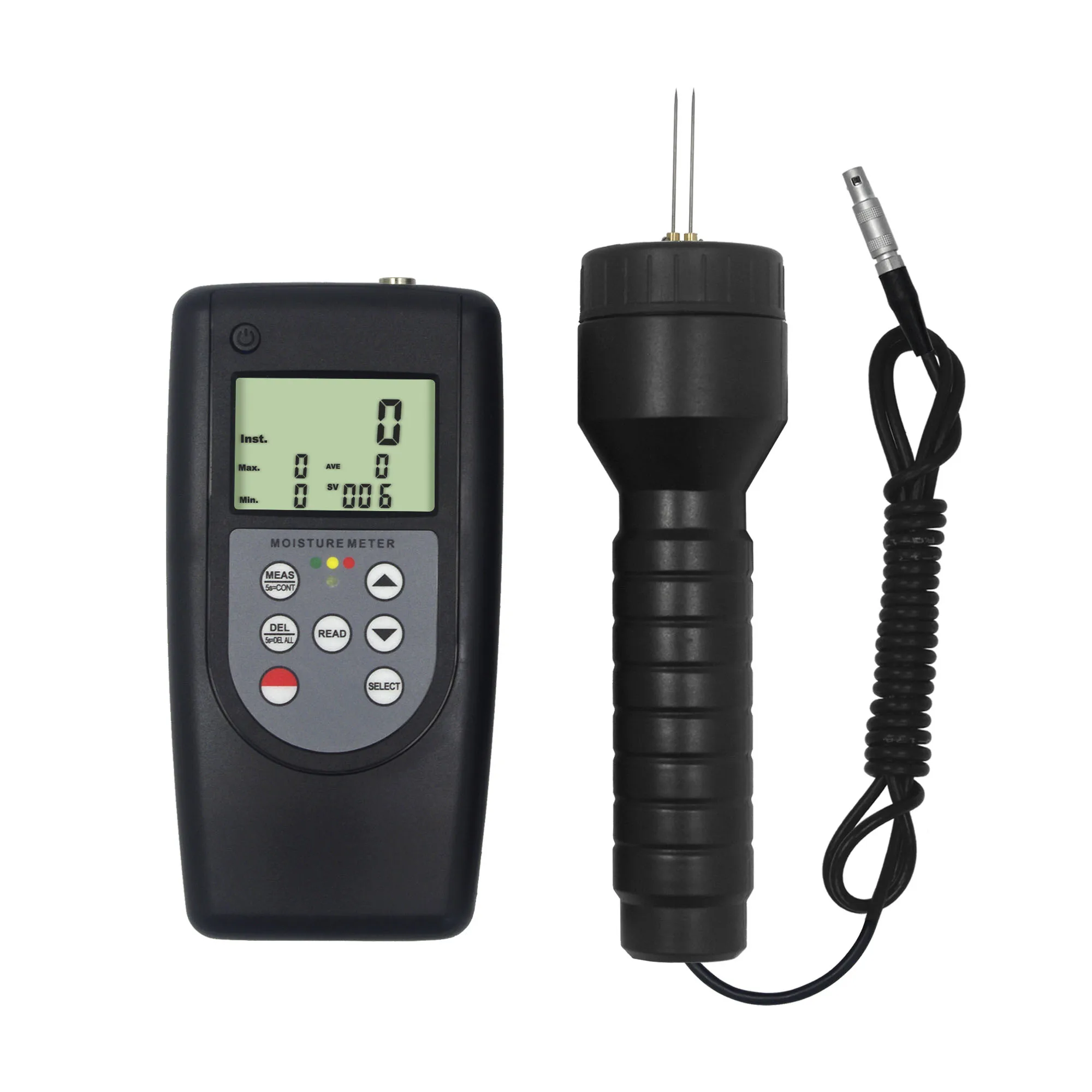 Cigarette Moisture Meter MC-7828CIG Cigar Moisture Meter 0%~80% LCD and LED digital display