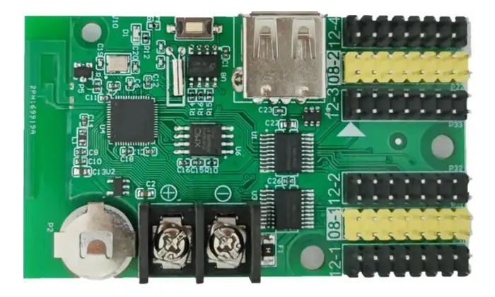 RHX8-64WU3200A Led Display Wireless Driver Wifi Bluetooth 8.0 Version Two-Color 64*3200 Simple Connection Speed Wifi Control
