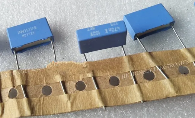 10PCS 220n 470n 680n 820n 2u2 K J 100V 250V 373 MKT 373MKT MKT373 0.22UF 0.47UF 0.68UF 0.82UF P=15mm FILM Capacitor