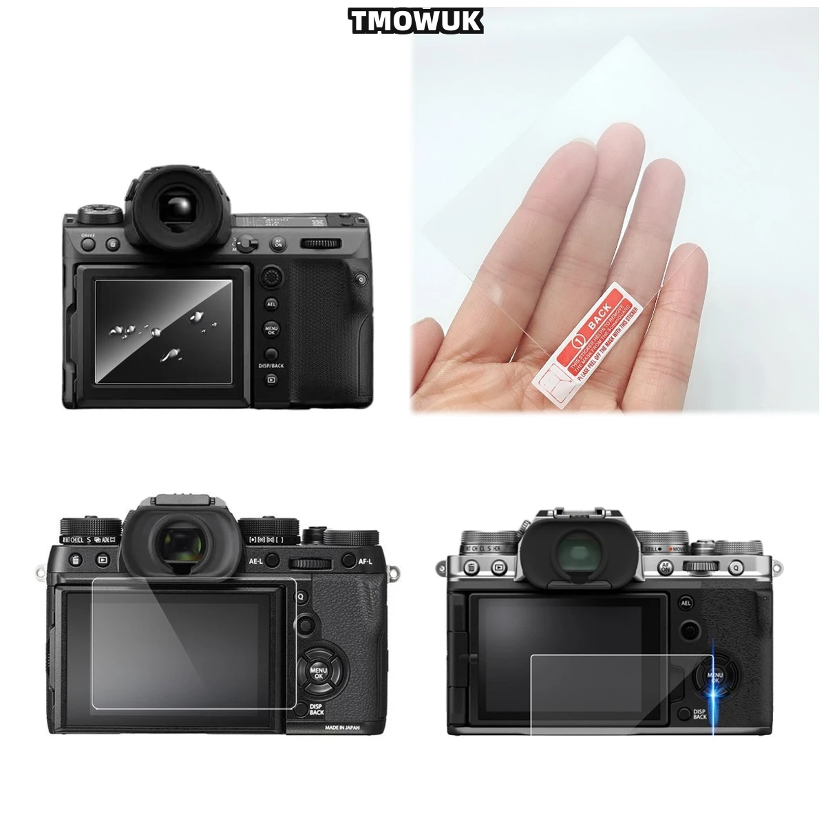 

For Fujifilm X-T1 T2 XA3 XA5 XA10 XA20 9H Hardness Tempered Glass Guard Film HD Clear Screen Protector