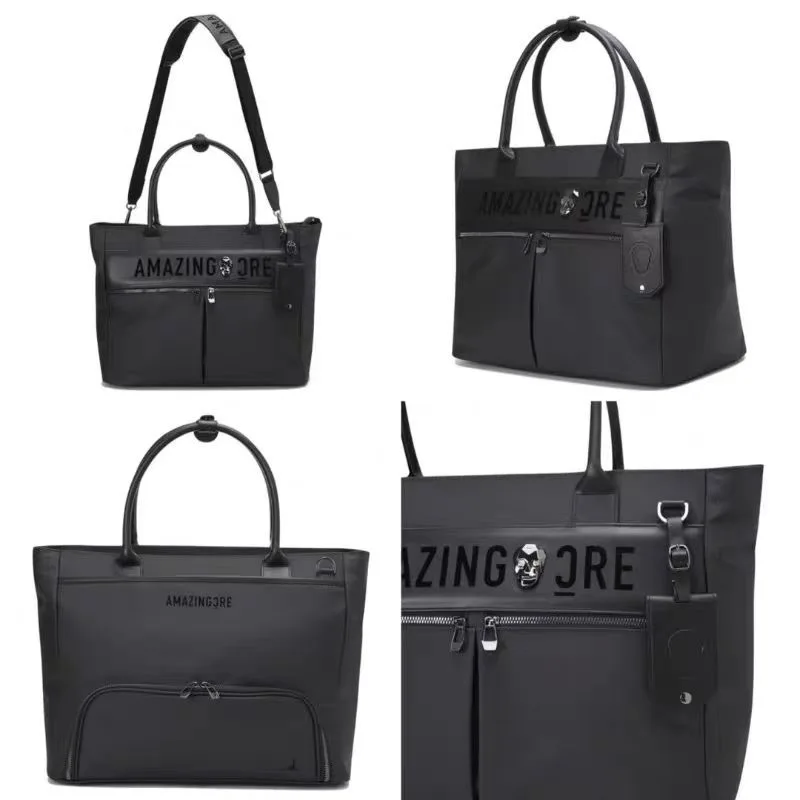 

Multi-Carry Golf Bag | XL Lightweight Sports Duffel | Handheld & Shoulder Travel Tote