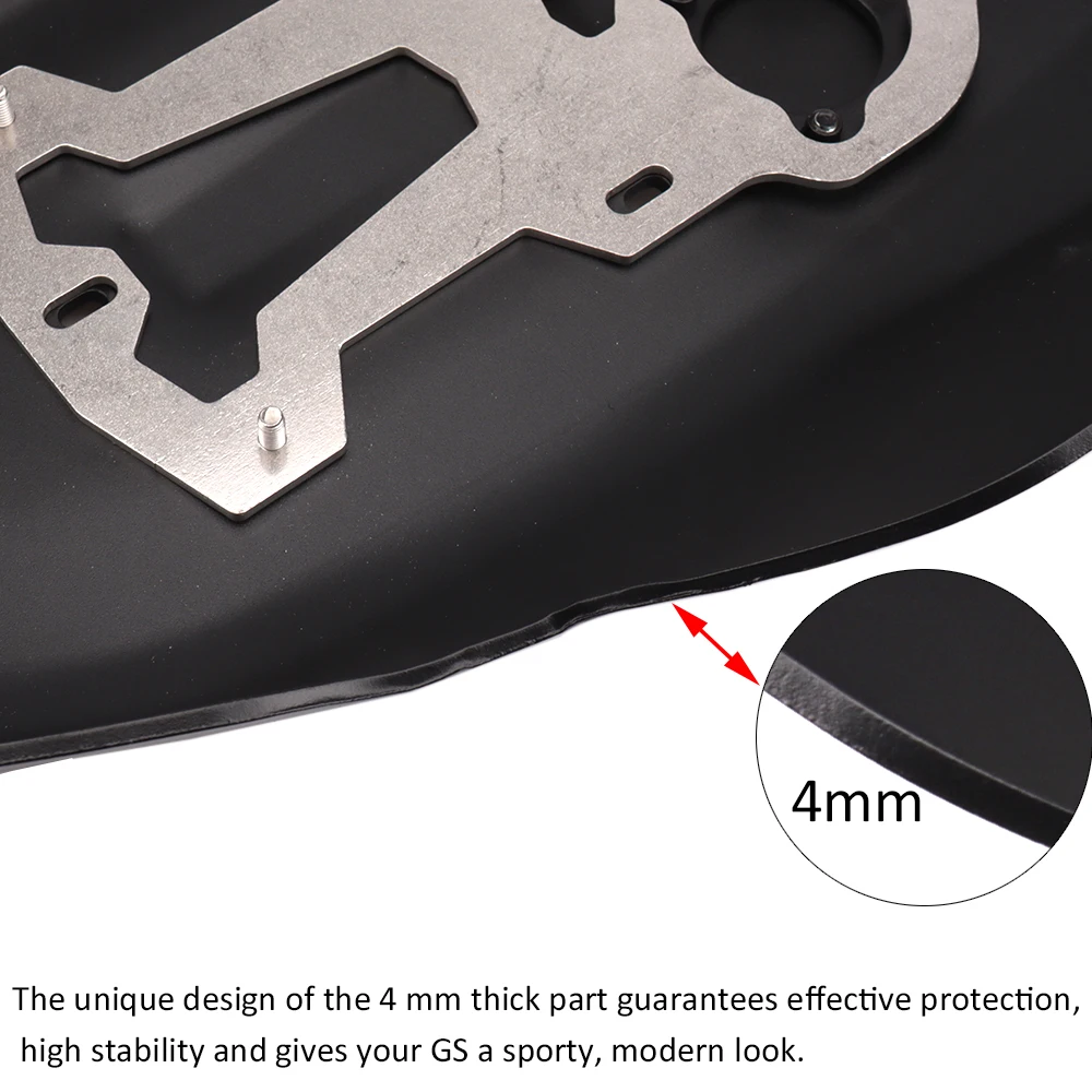 Fit For BMW R 1250 GS Adv Rallye R1250GS Adventure Motorcycle Engine Protector Chassis Protection Cover Exhaust Guard Skid Plate