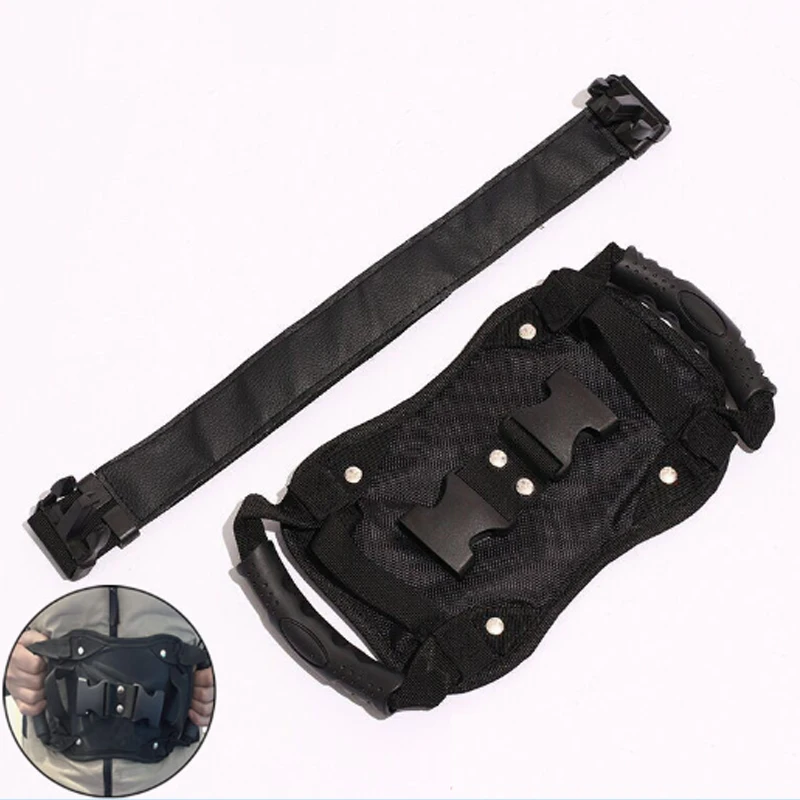 

Motorcycle Rear Seat Safety Harness Adjustable Non-Slip Protection Rope Strap Belt for Motorbike Passenger