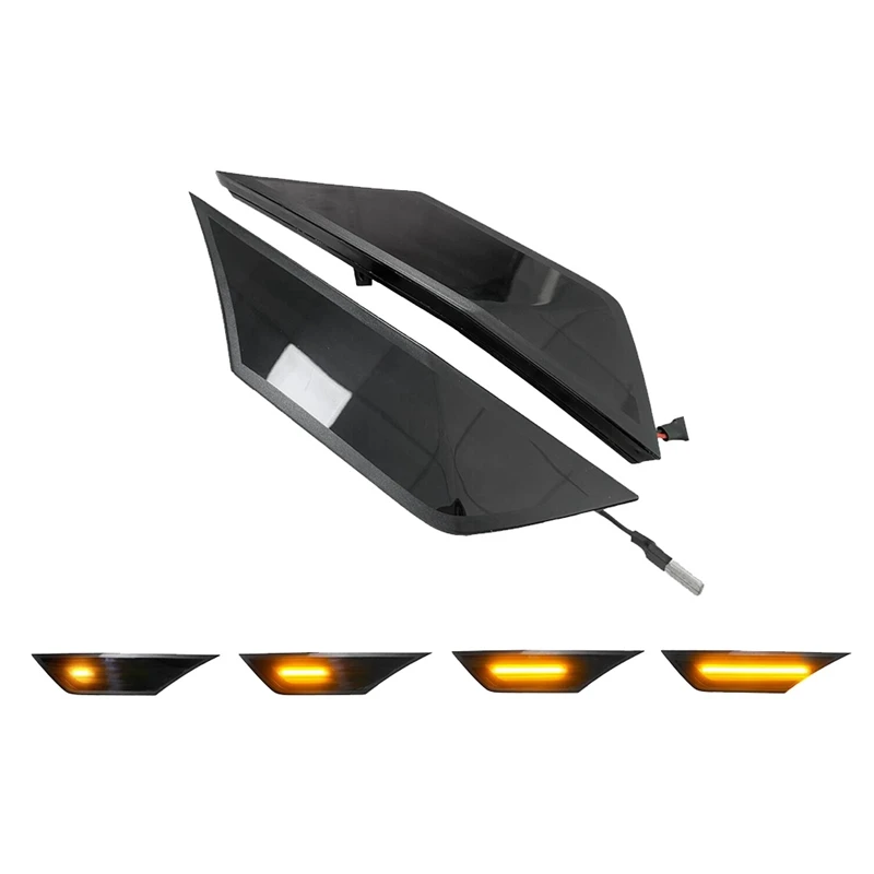 Ho25501 Auto Dynamische Led Side Marker Licht Richtingaanwijzer Licht Voor Honda Civic 2016-2020 Indicatielampje