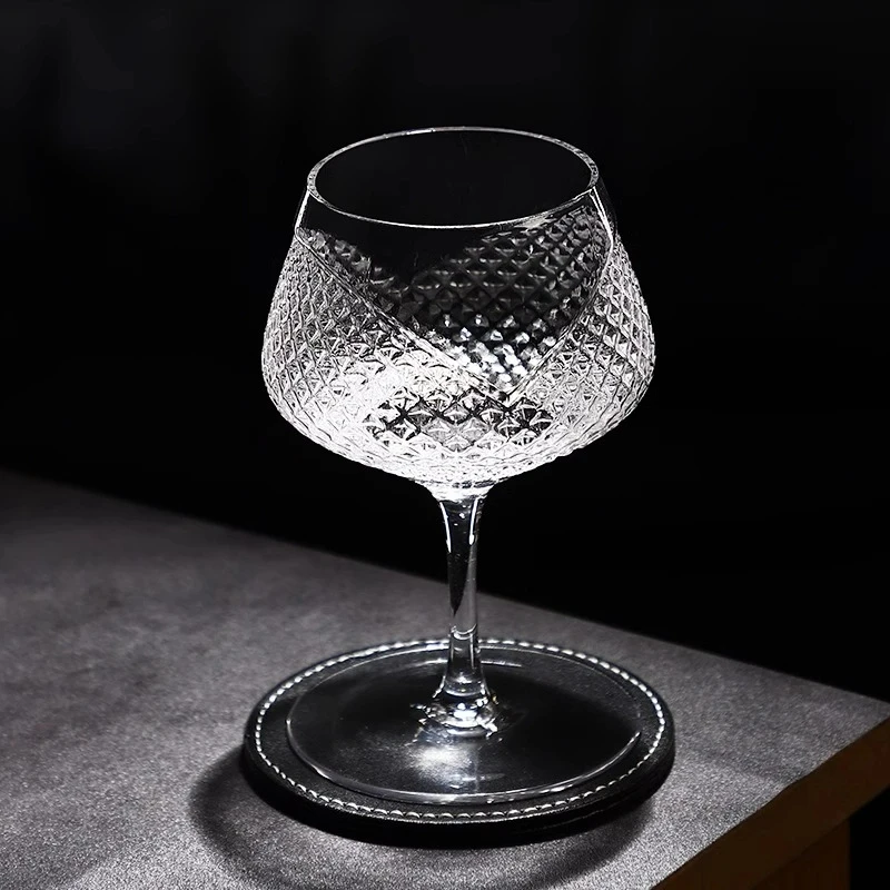 Gin And Tonic Wine Glass Diamond Engraved Glasses Cups Creative Tall Cocktail Glass Cup Personalized Wine Glass Bar Accessories