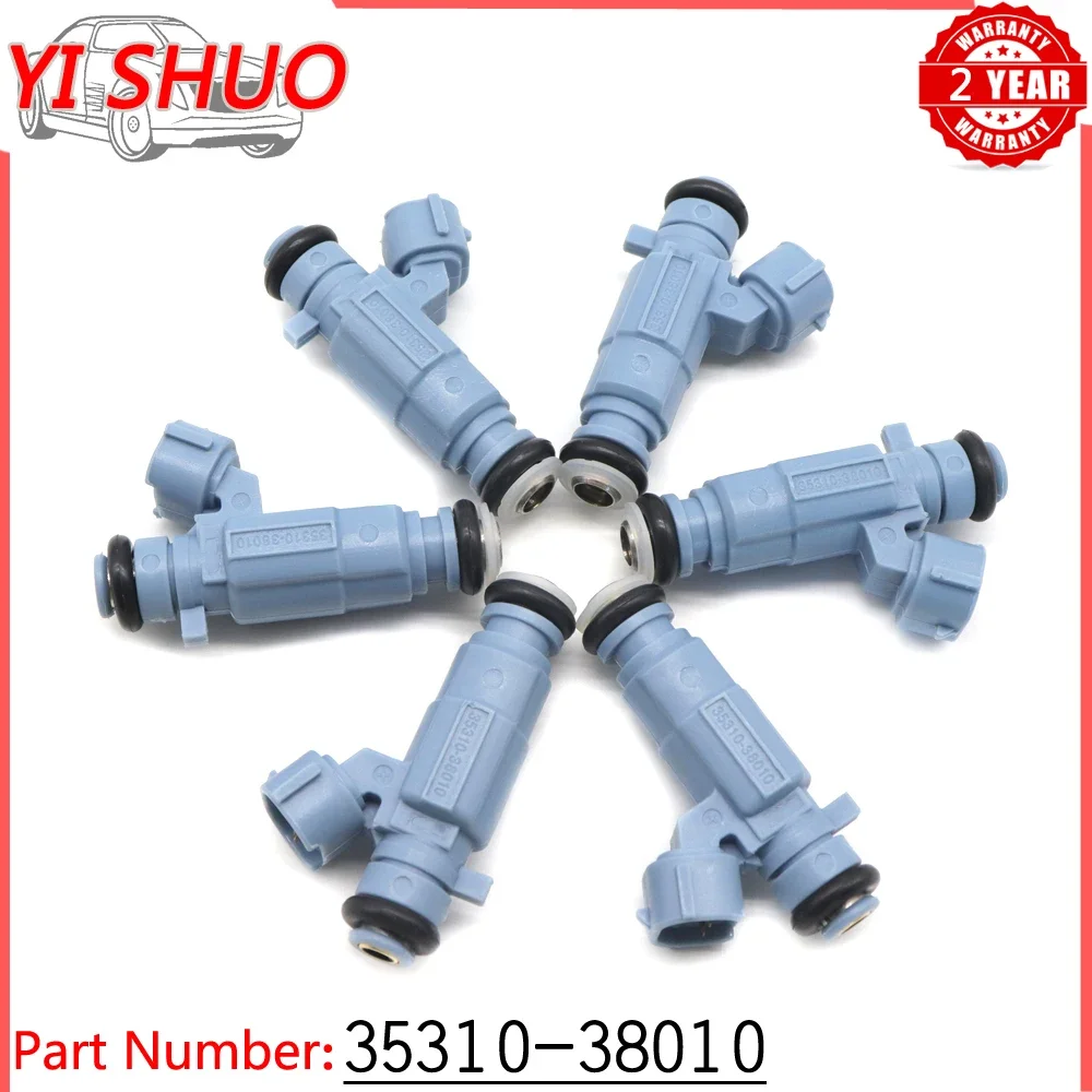 Car Fuel Injectors Nozzle 35310-38010 for Hyundai XG350 Santa Fe Kia Amanti Sedona Sorento 3.5L 2002-2006 842-12256