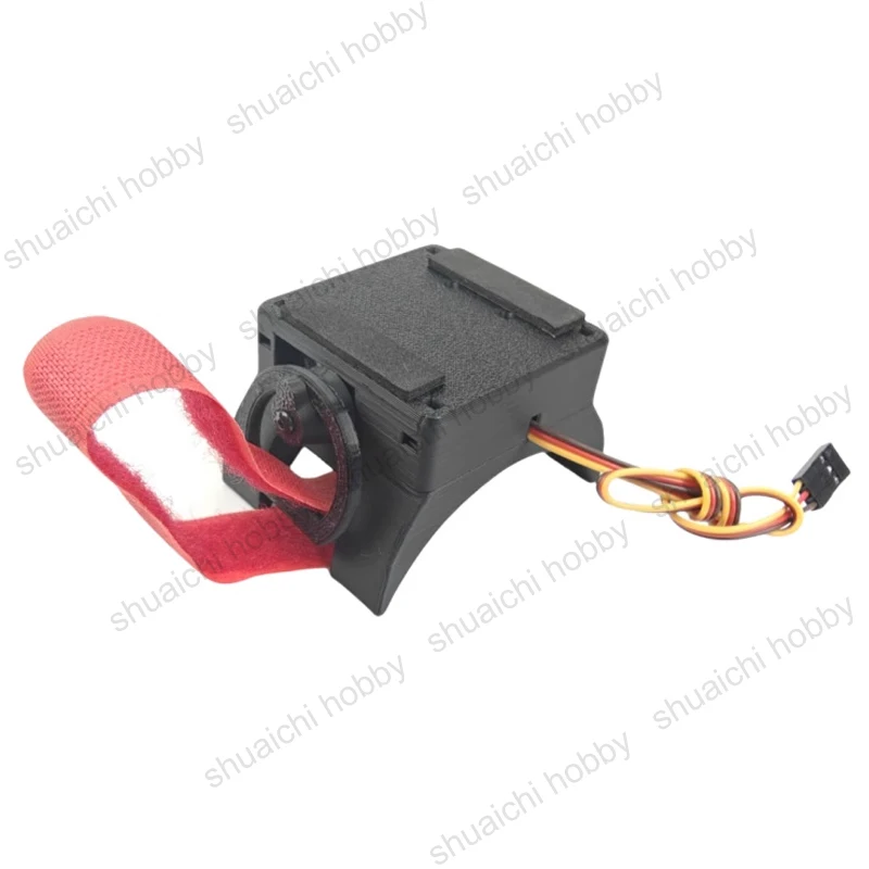 1 peça 3.5-5v 1.5kg torque servo pwm lançador 180/360 graus ângulo de rotação dispositivo airdrop sistema de entrega aérea para drone rc fpv