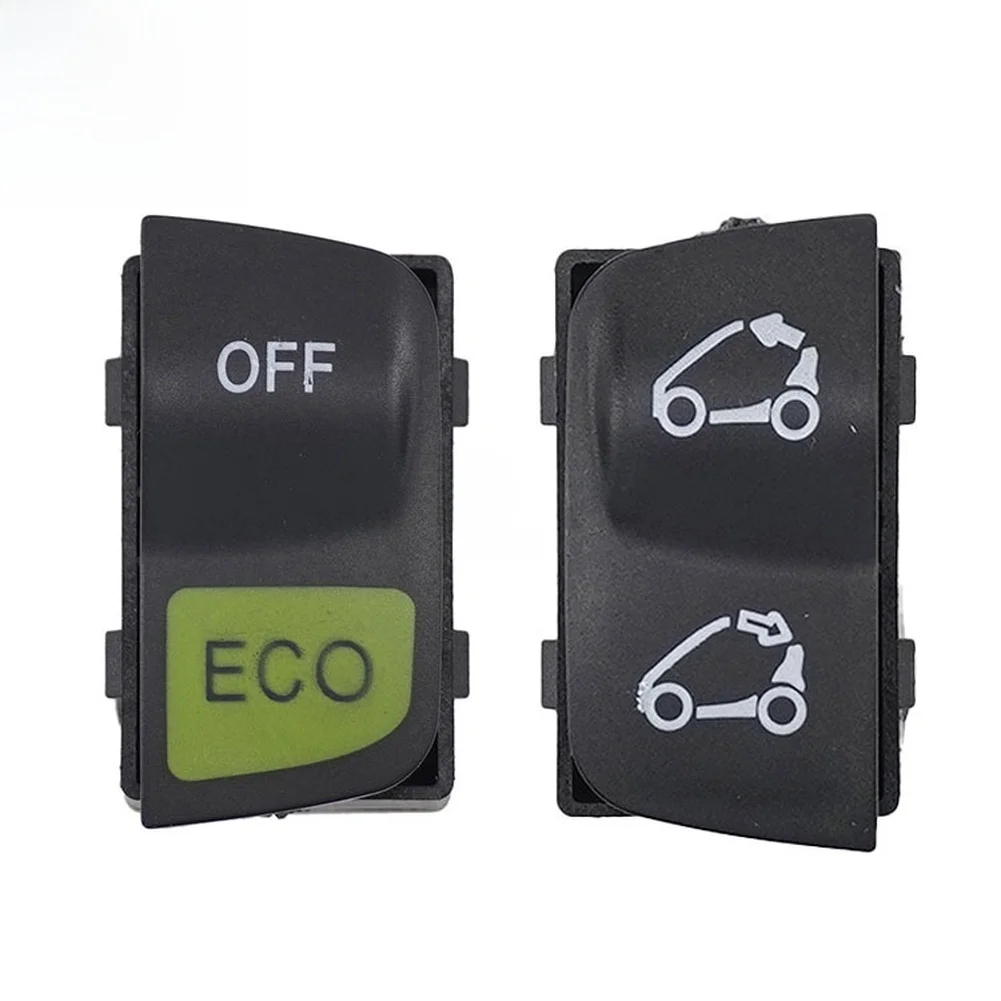 مناسبة لمفتاح فتحة سقف Samrt Fortwo Carbrio 2007-2015 A4518204410+A4518203810 بلاستيك معدني أسود