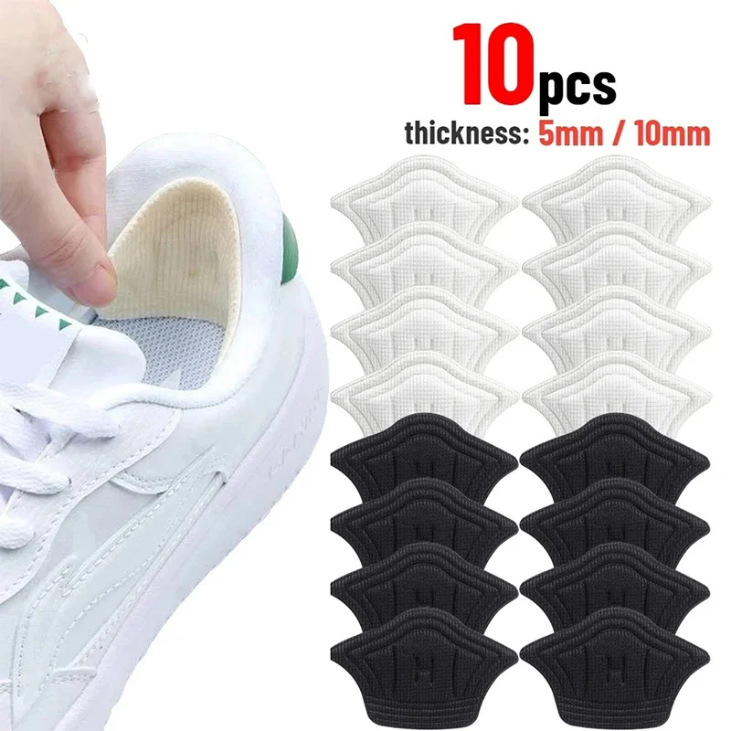 10pcs/set Insoles for Shoes Patch Heel Pads for Sport Shoes Adjustable Size Feet Pad Insole Heel Protector Back Sticker