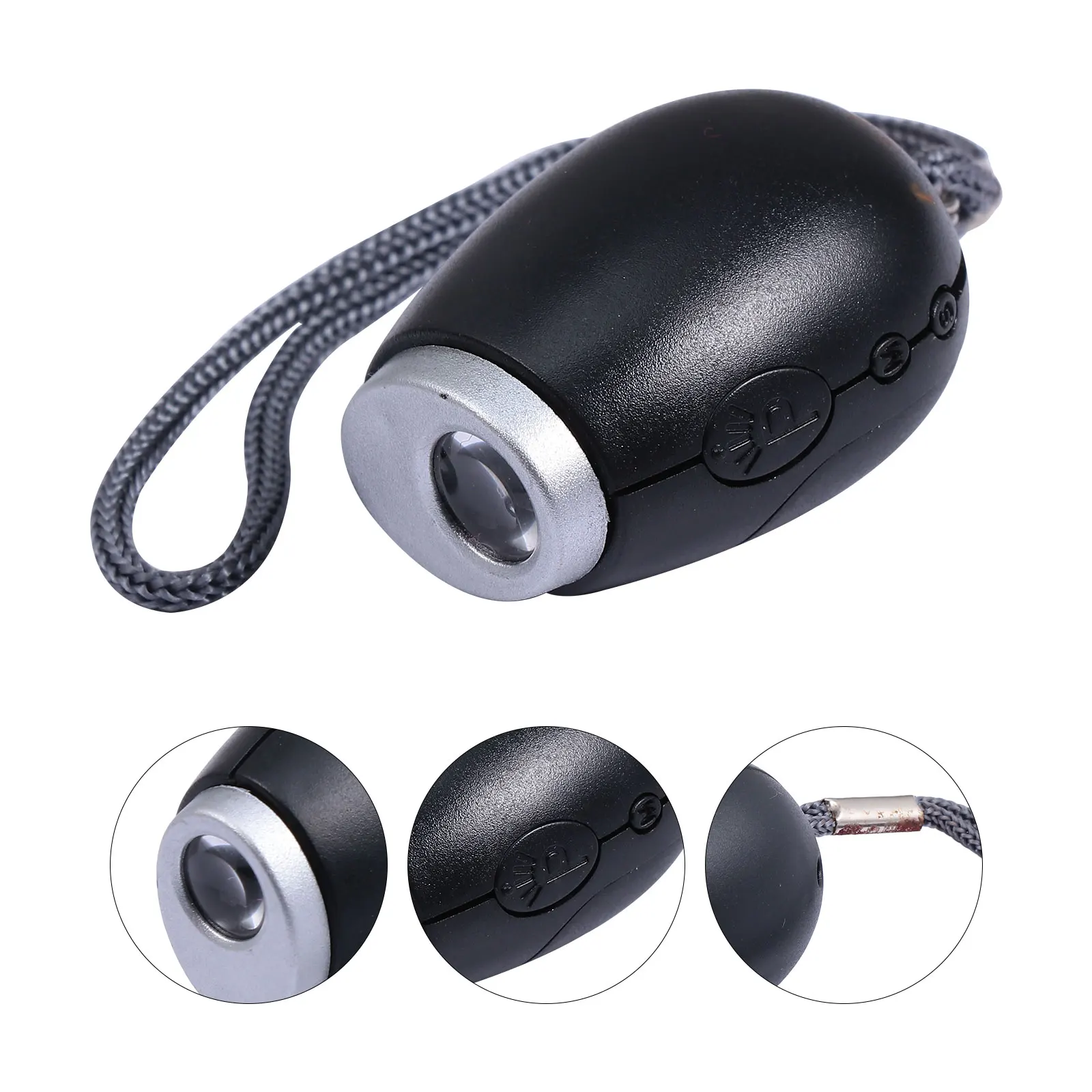 

1pc Mini Projection Electronic Clock Plastic Led For Kids Portable Night Light Flashlight Digital Clock