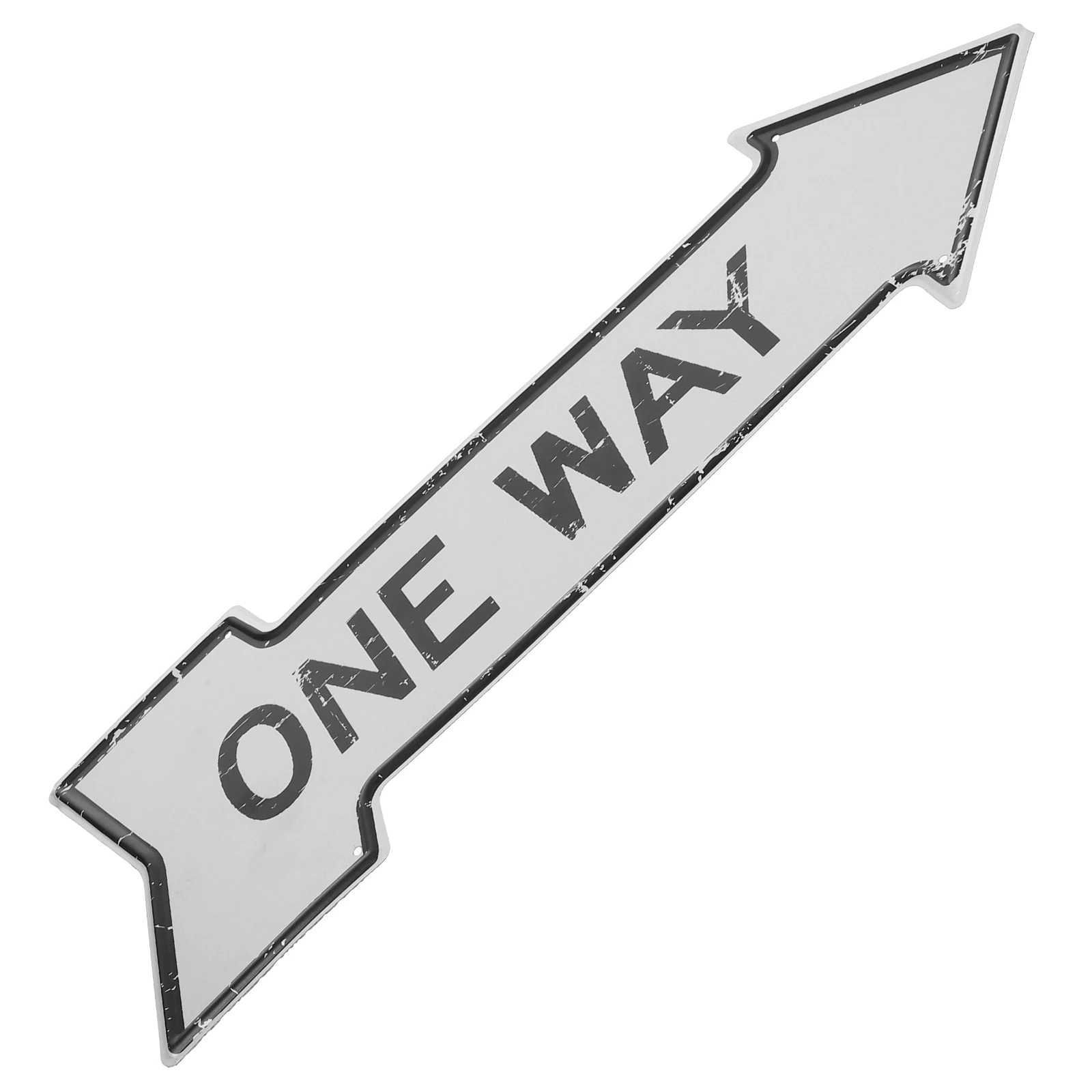 

Arrow Sign Wall Hanging Mount Plaque Decor Iron Indicator Retro Ornament Bar Signs Outdoor Wall Arrow Decor Fade Resistant