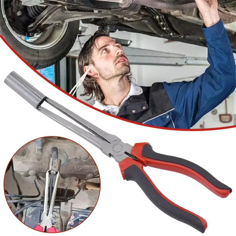 

High Voltage Cylinder Cable Removal Clamp Tool Car Spark Plug Wire Removal Pliers Tool Spark Plug Boot Removal Hand Tools