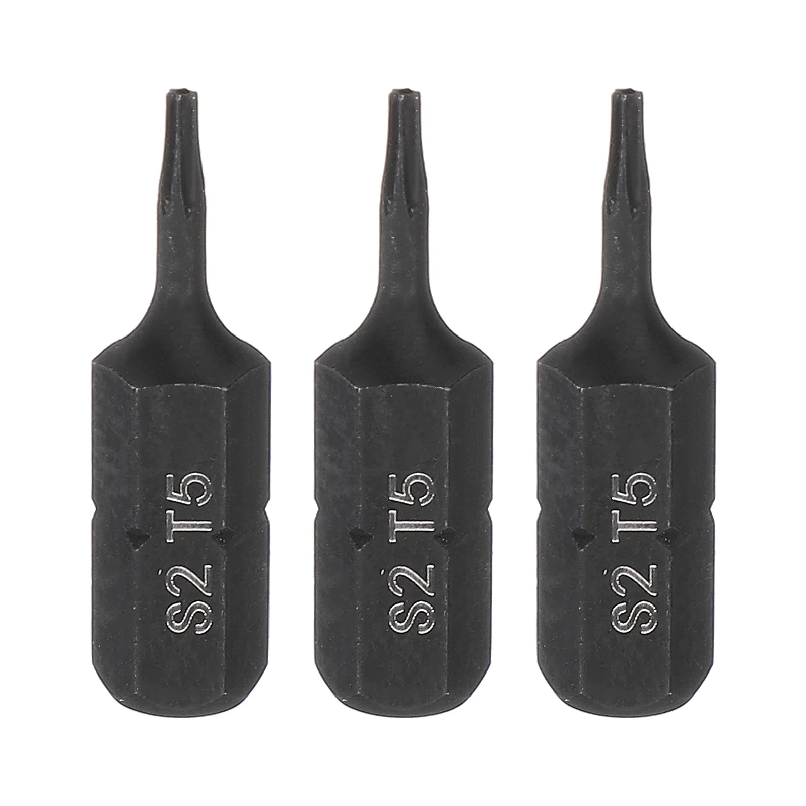 Conjunto de Pontas de Chave de Fenda Torx T5-T40 (3/6/12 Peças) com Haste Hexagonal de 1/4 polegada, Comprimento de 25mm/1 polegada, Cabeça Estrela de 6 Pontas, Pontas de Chave de Fenda de Segurança Hexagonal com Furo