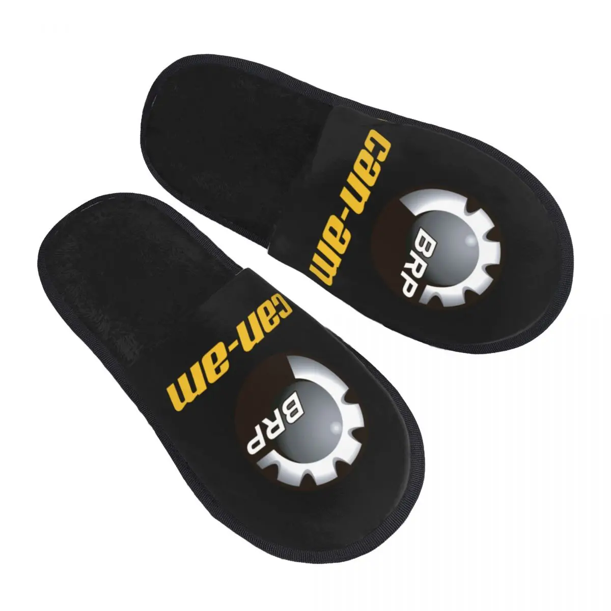 

Custom BRP ATV Can Am Logo Guest Slippers for Bedroom Women House Slipper