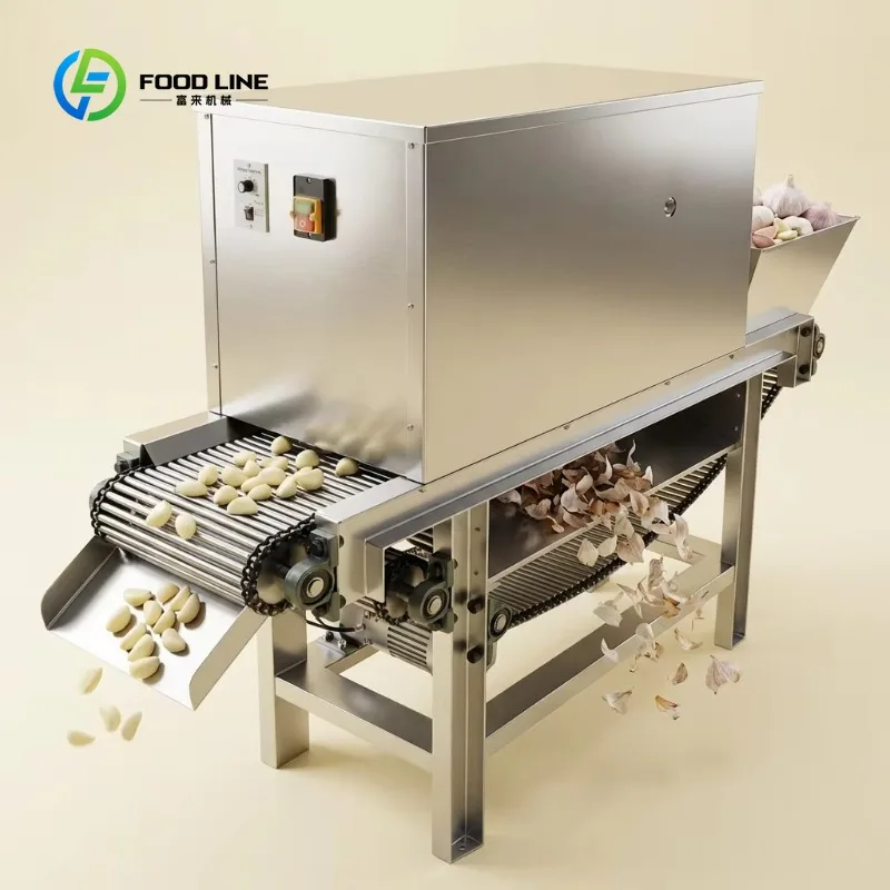 Customized Garlic Peeling Machine Fresh Garlic Peeler Removing Machine Garlic Peeled Machine