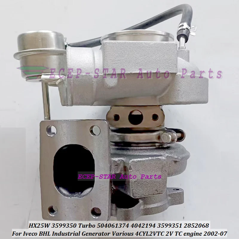 HX25W 3599350 Turbo 504061374 4042194 3599351 2852068 For Iveco BHL Industrial Generator Various 4CYL2VTC 2V TC engine 2002-07