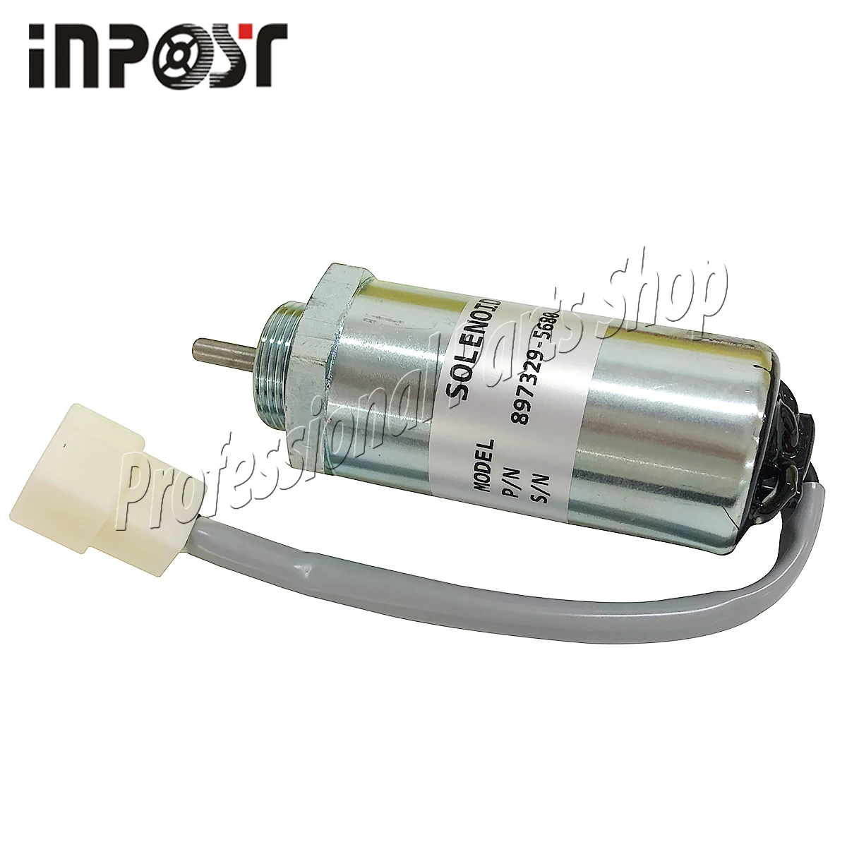 897329-5680 12V Fuel Shut off Solenoid For Isuzu 3LD1 3LD2 4LE1 3LB1 4LB2 4LE2 SK75