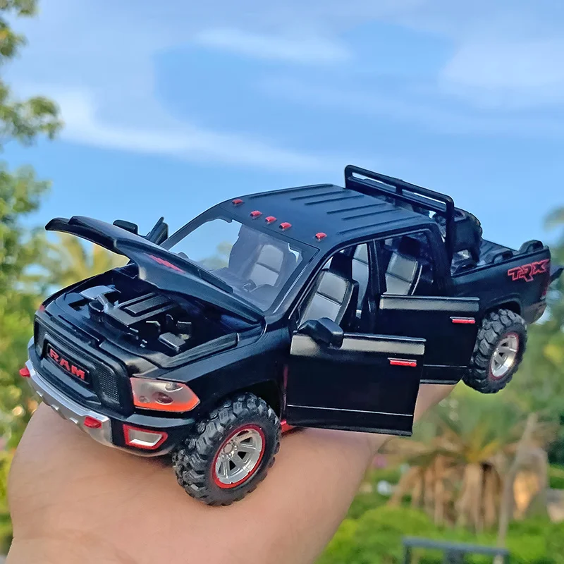 

1:32 Dodge RAM TXR пикап модель автомобиля из сплава литой и игрушечный Металлический Игрушечный внедорожник модель автомобиля коллекционный подарок