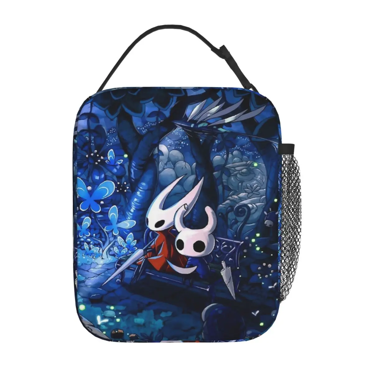 oco-cavaleiro-silksong-isolado-almoco-saco-refrigerador-reutilizavel-recipiente-de-refeicao-tote-lancheira-saco-de-comida-viagem-escolar