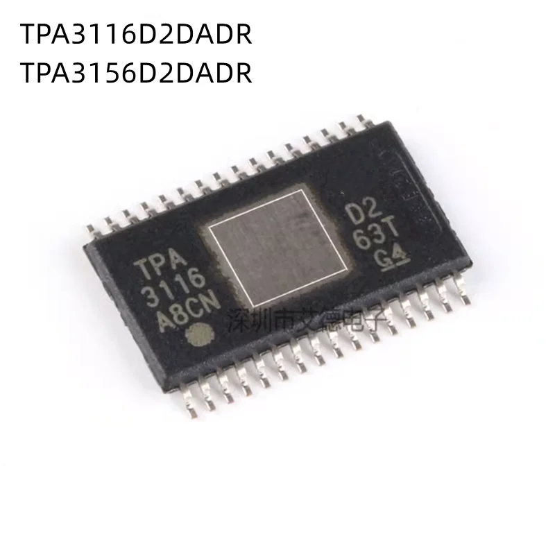

5Pcs/Lot TPA3116D2DADR TPA3116 TPA3156 TPA3156D2DADR HTSSOP32 New Chip