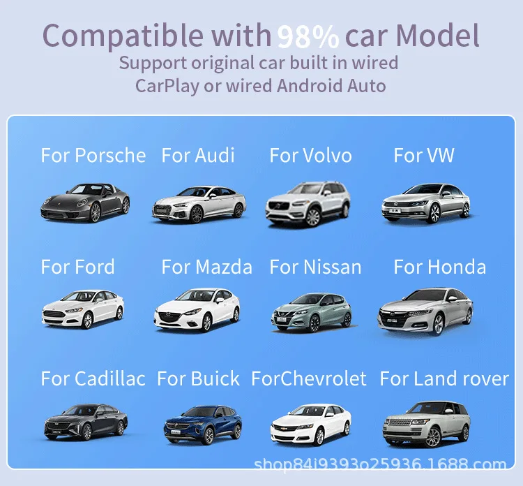 NEW Wireless CarPlay Android Auto Adapter 2 in1 Box AI Smart Car System Plug and Play Auto Connect Car Play 2025