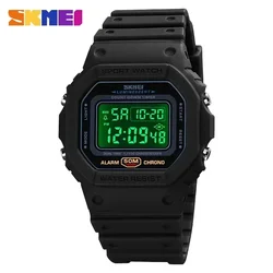 SKMEI-Relojes de pulsera deportivos para hombre, cronógrafo Digital multifuncional con cuenta regresiva, 2 veces, a la moda, 1628, 1622, 1999