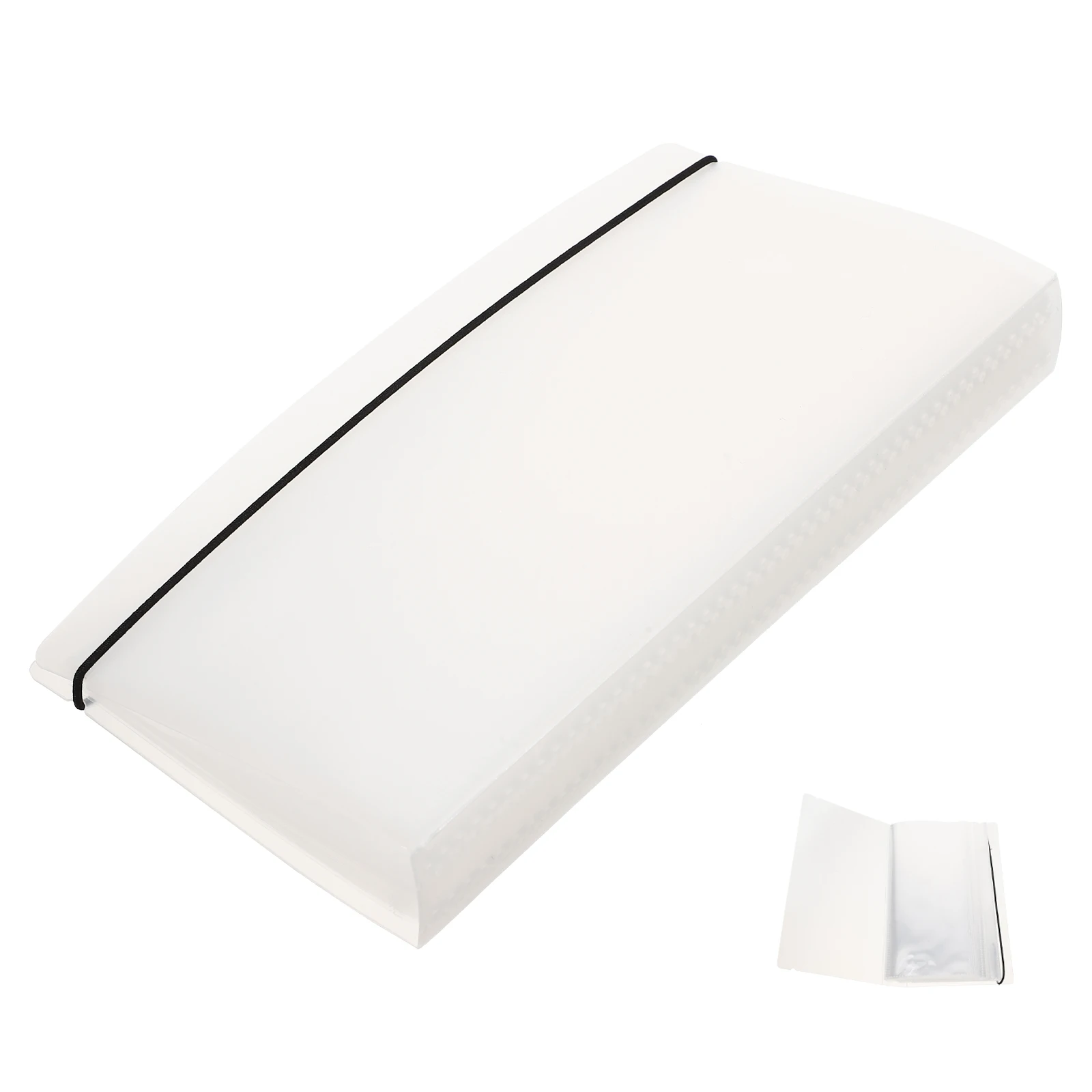 Tickets Storage Album Practical Loose-Leaf Card Organizer Durable Photo Receipt Storage Album Gift for Theatre Lovers