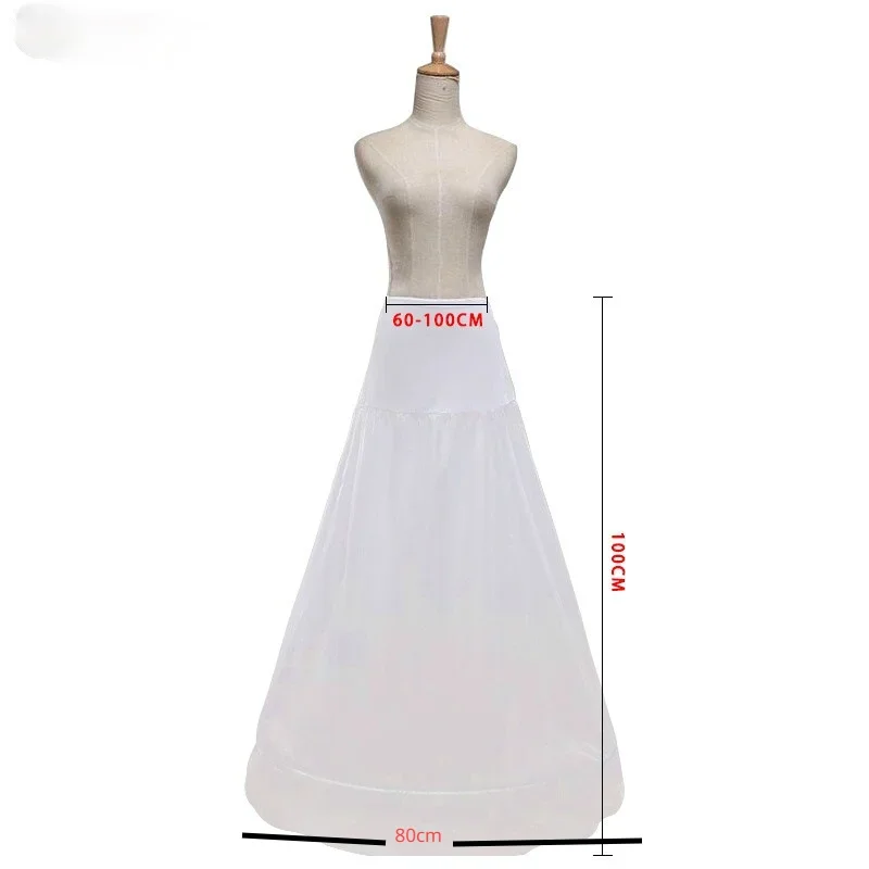 Goedkope Maar Hoge Kwaliteit Spandex Taille A Lijn Onderrok Petticoat Huwelijksfeest Avond Prom Dress Slip 100% Hetzelfde Als Foto