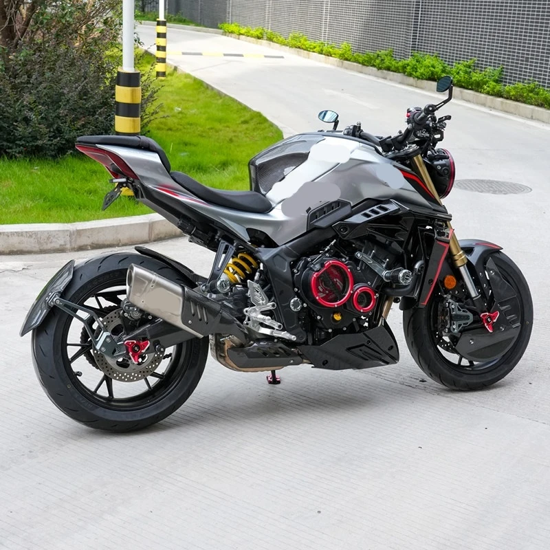 Rear Fender Mudguard Hugger for QJ Trace 600RS, Custom‑Fit Non‑Destructive Motorcycle Modified Accessories