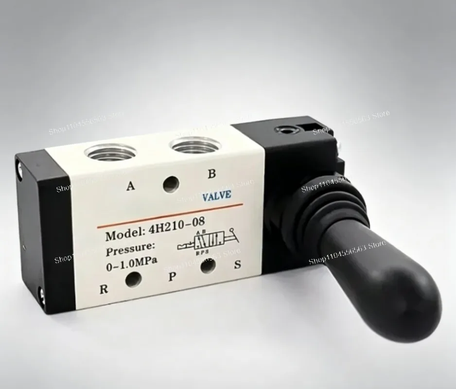 Pneumatic Hand Lever Valve 4H210 4HA230 4H310 4HA330 5/2 5/3 Way Manual Air Control Valve