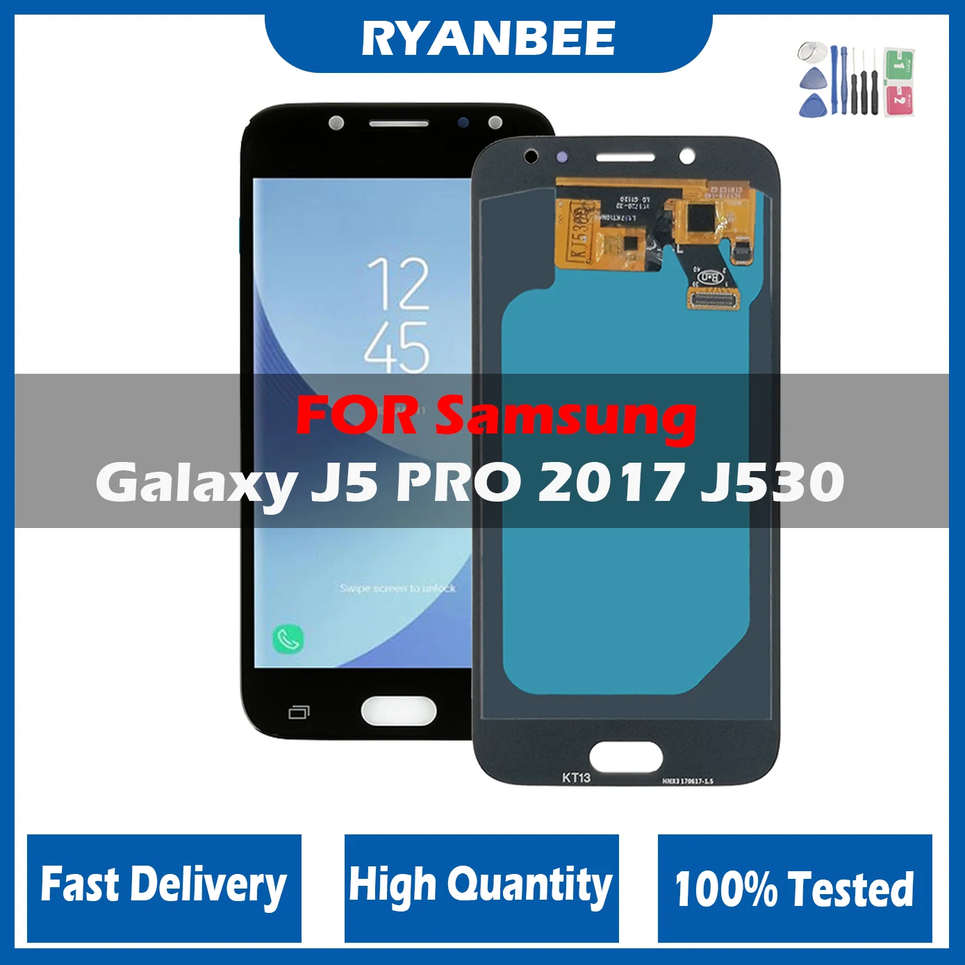 

ЖК-дисплей OLED для Samsung Galaxy J530 J530F J5 Pro, ЖК-дисплей с сенсорным экраном и дигитайзером J5 2017 в сборе