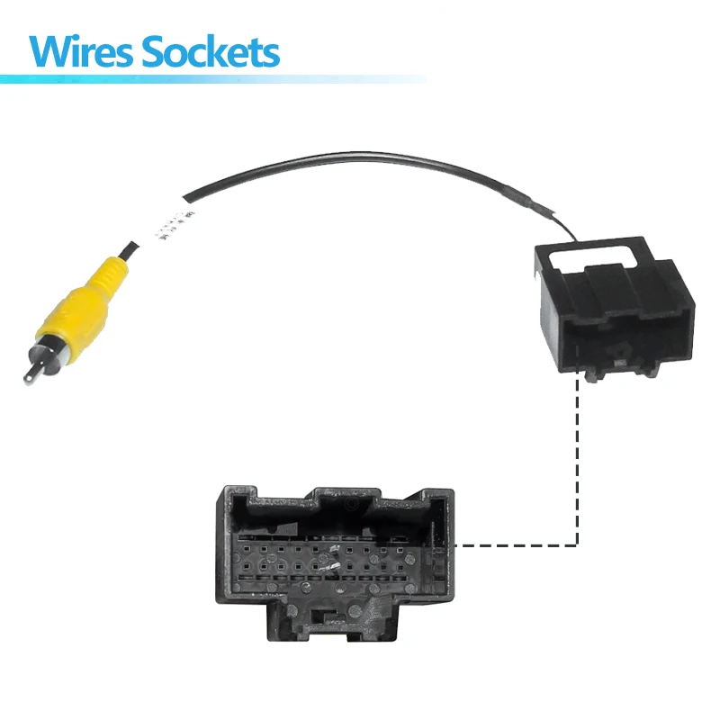 For Buick Lacrosse GM Alpheon Opel Insignia C20 Rac Adapter Cable Kit of Oem Reversing Camera android radio