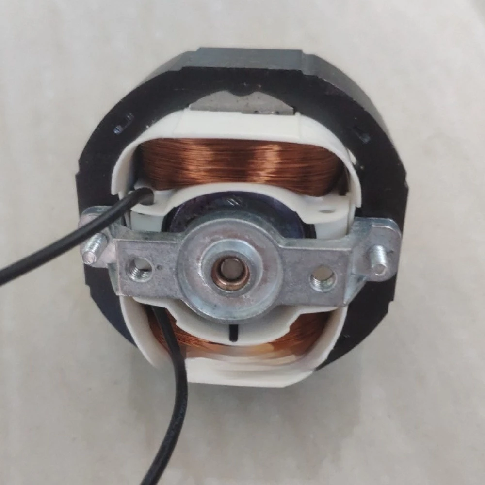 YJ58-20 Copper Wire 220V Shaded-pole Asynchronous AC Motor 26W Clockwise Rotate Motor AC Motor Warm Air Blower Accessories