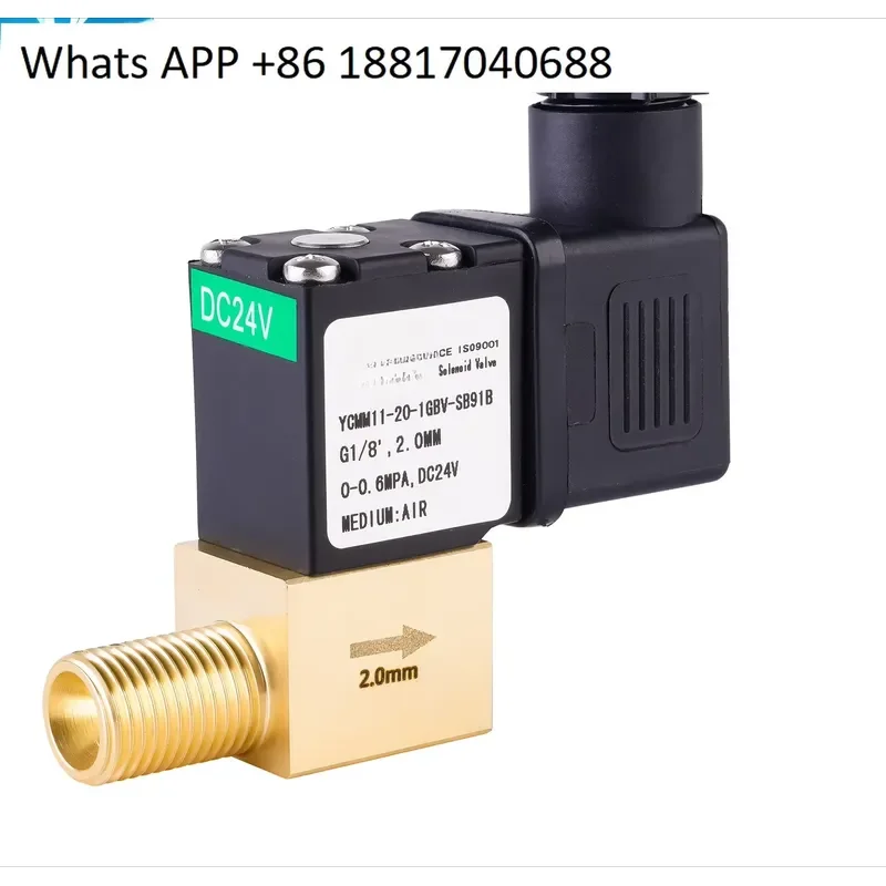 HOT YCMM11 direct acting solenoid valve 2 position 2 normally closed, miniature low power medical apparatus sterilization