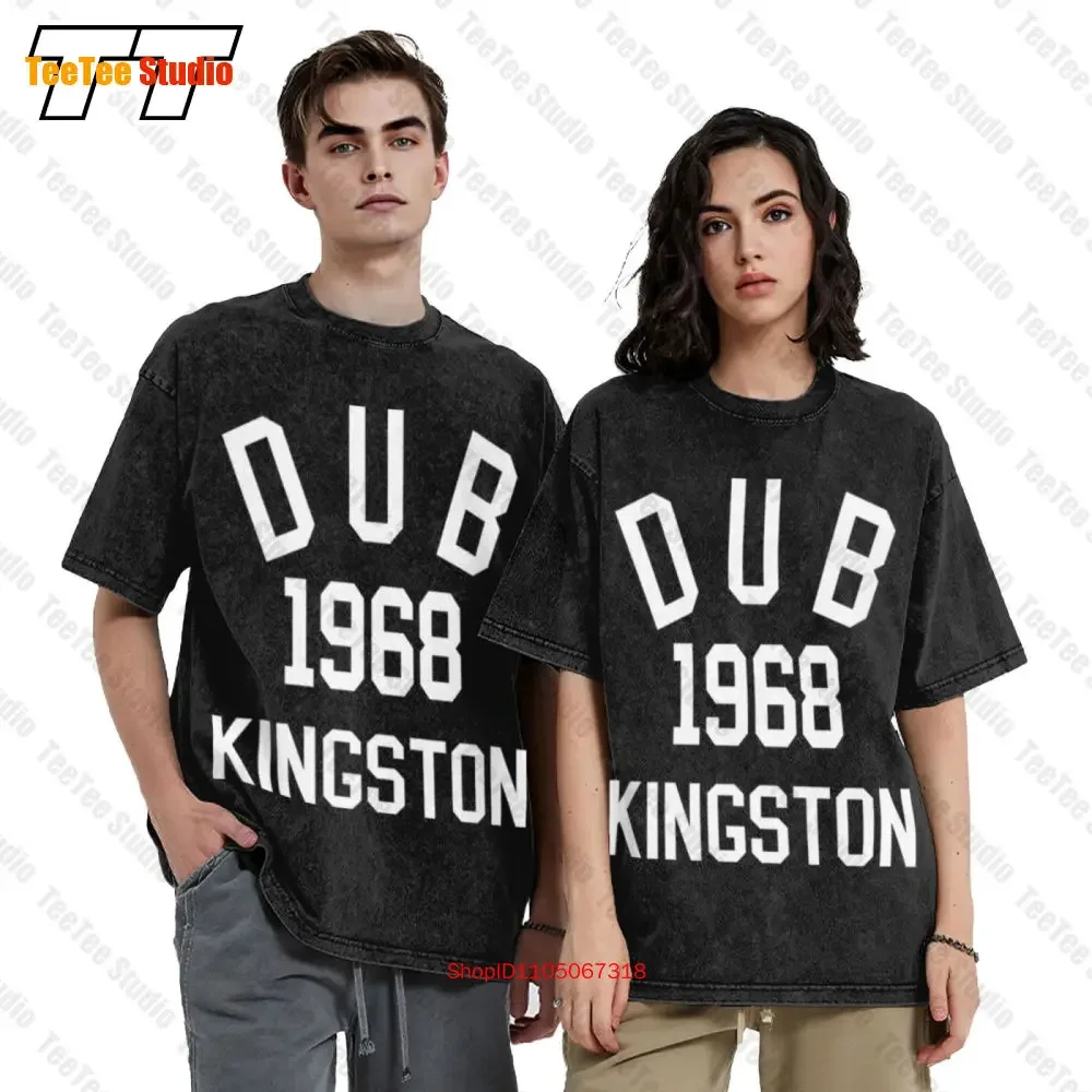 Dub Reggae 1968 Premium King Tubby Lee Scratch Perry Vintage Oversized T-Shirt M6WC