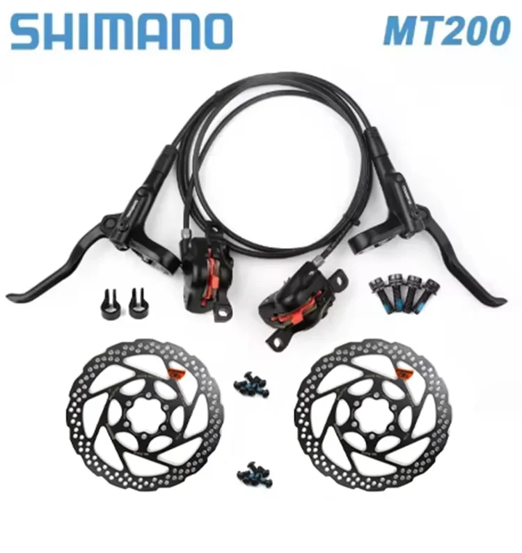 

Shimano MTB Hydraulic Disc Brake MT200 BR BL Mountain Bike Hydraulic Brake 160mm Rotors Bicycle Caliper Cycling Parts