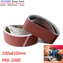 5 Pieces 100 * 610 mm Sanding Belt. 4