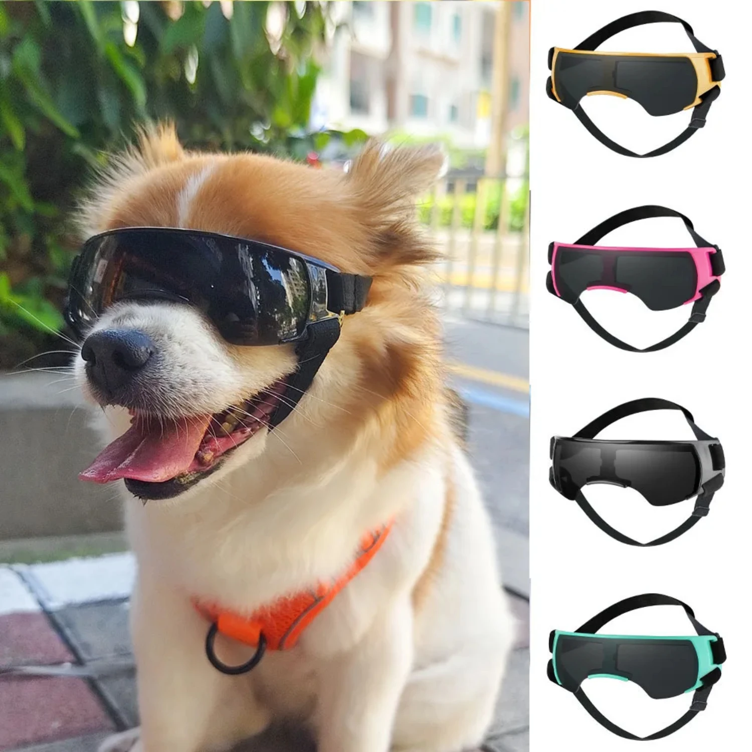 Stylish and Fashionable Small Breed Dog Sunglasses - Protective and Trendy Eyewear for Your Stylish Pooch - Cute UV Protection S