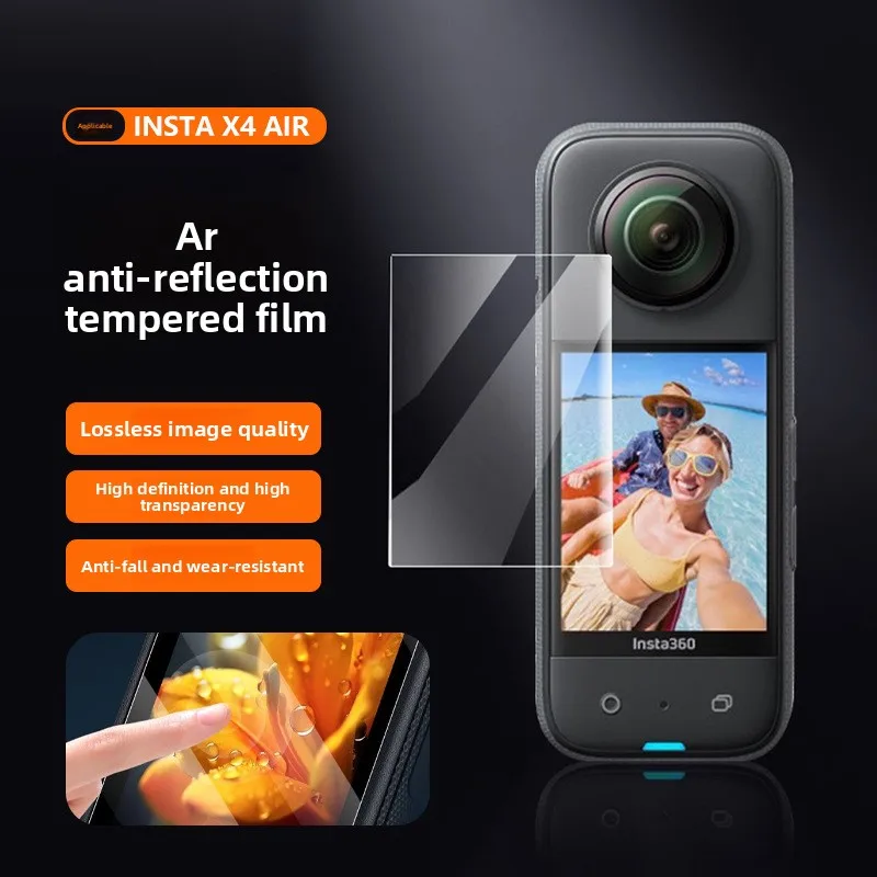 

Compatible with Insta360 X4 Air HD Glass Screen Protector