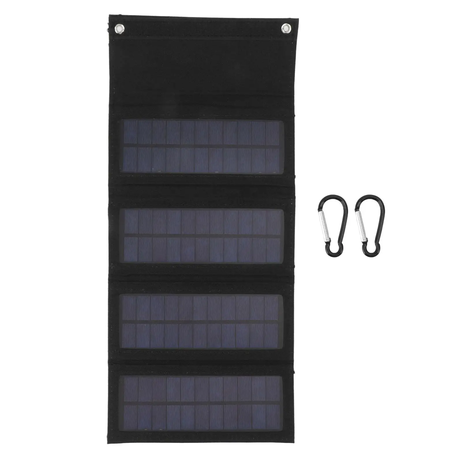 

40W 4 Fold Solar Panel Charging Bag Monocrystalline Foldable Charger for outdoor Activities