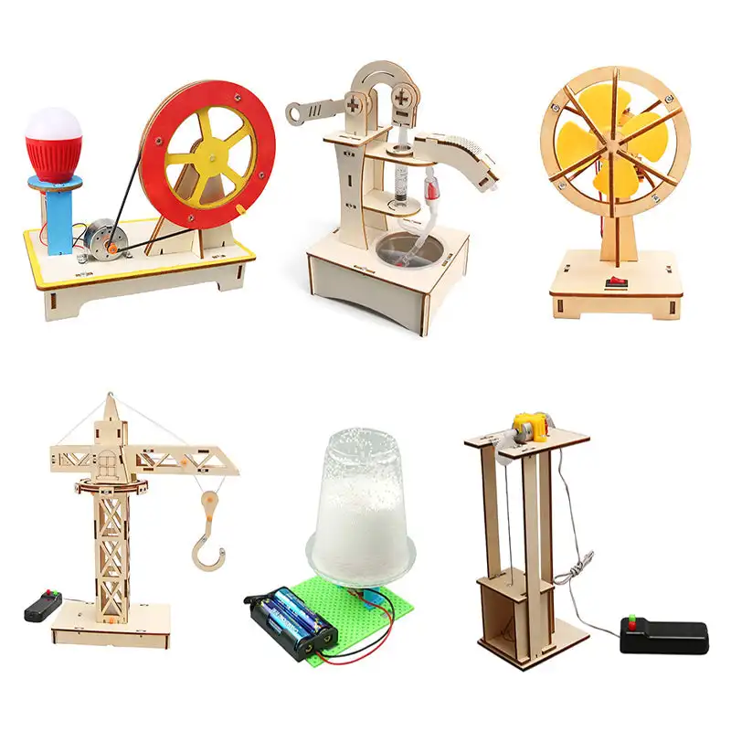 

Diy Creative Handmade Technology Toys Kid Science Experiment Toy Children's Handmade Assembly Small Inventions Diy Model Gift